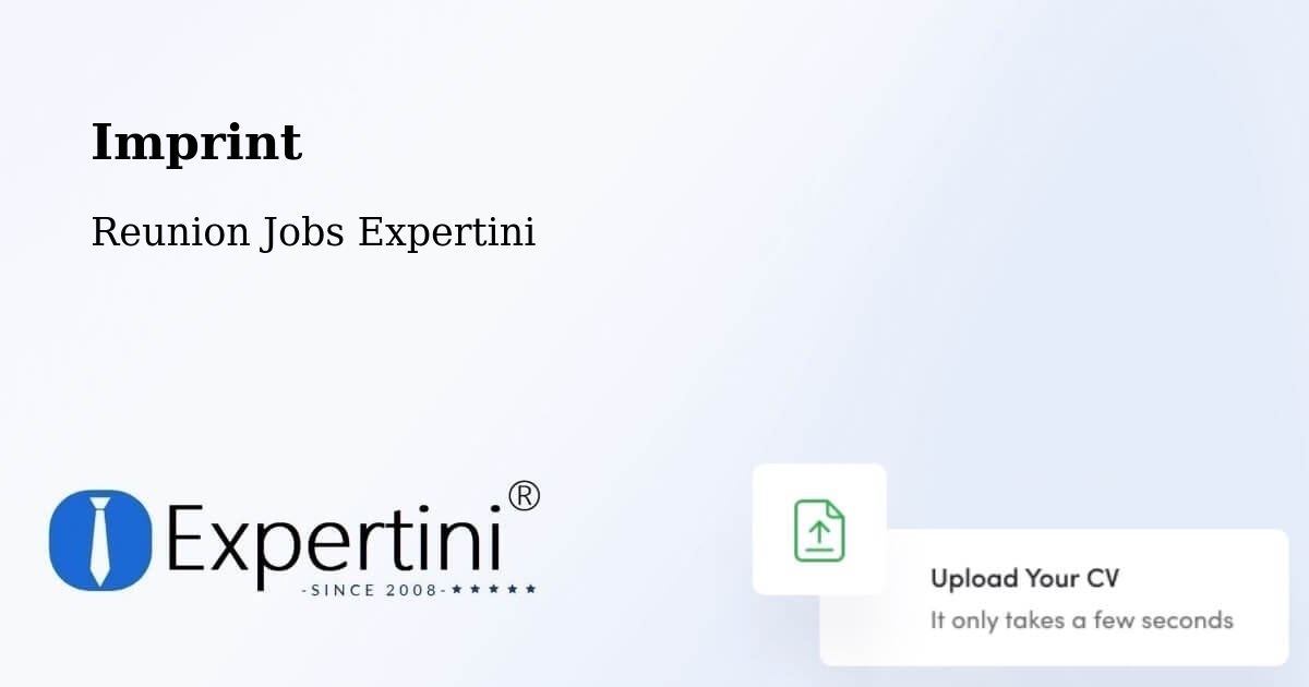 Imprint – La Balance - Reunion Jobs Expertini